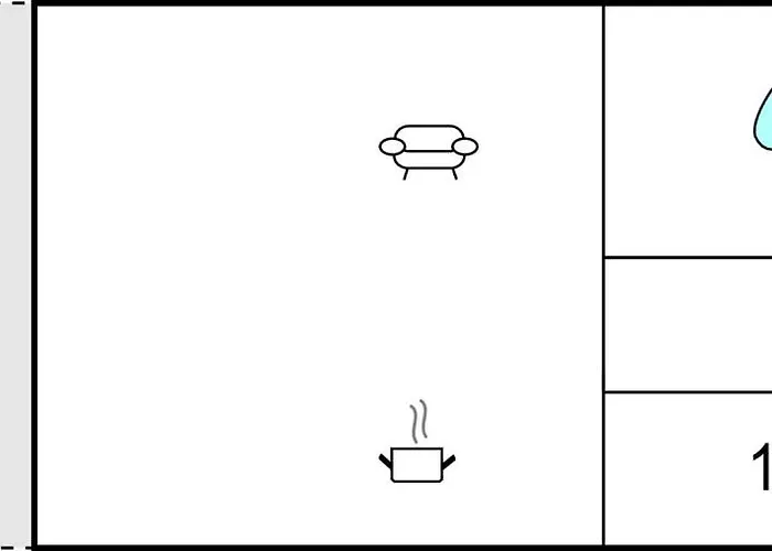 Apartamento 1 Bedroom Lovely In *